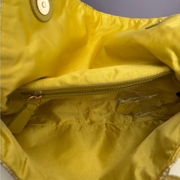 STAUD Yellow Sequin Timmy Bag - Picture 9 of 12